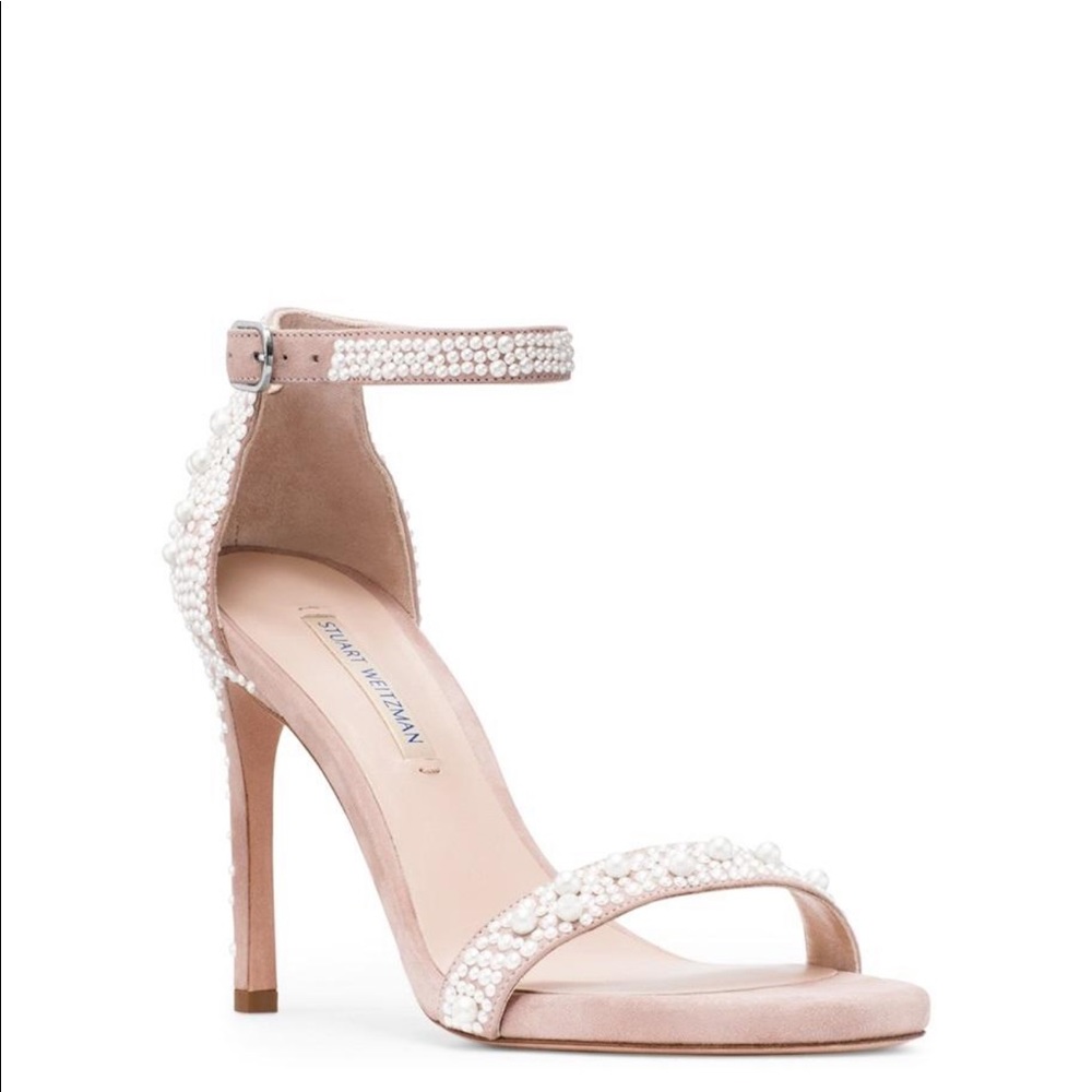 Stuart weitzman pearl heels